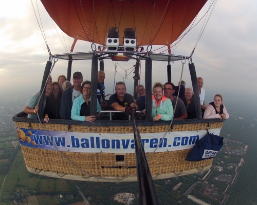 Ballonvaart op 15 augustus in Houten